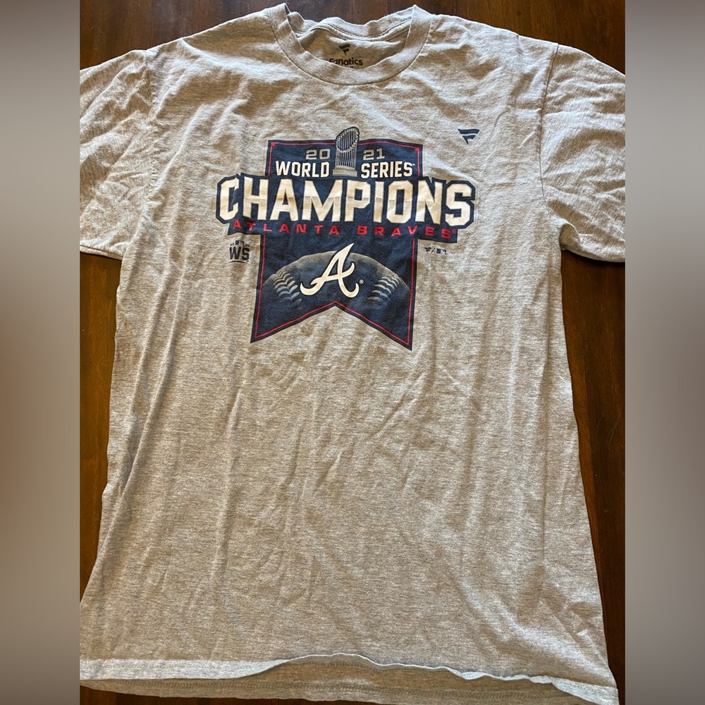 Atlanta Braves 2021 world Champion t-shirt